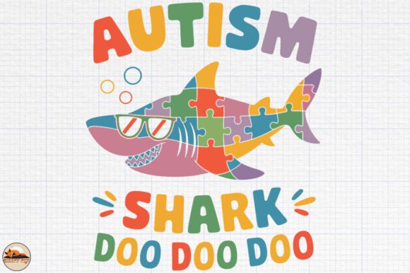 Funny Autism Shark Puzzle Awareness: A Designer's Review