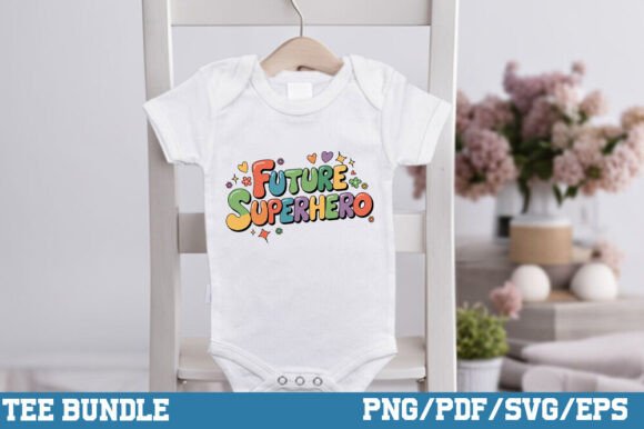Future Superhero Graphics for Crafts & Branding