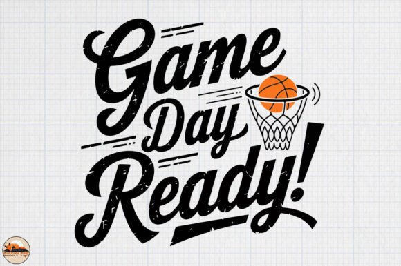 Game Day Ready Basketball Graphics for Crafts
