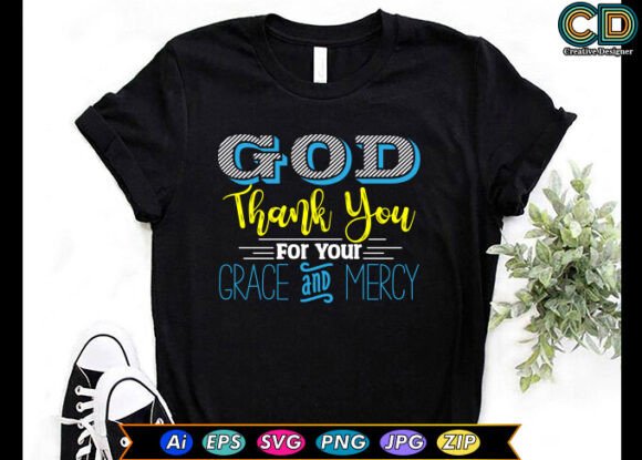God Thank You Graphics for Faithful Crafts