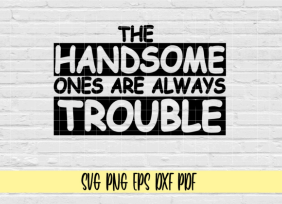 Reviewing Handsome Ones Trouble Graphics for Crafts